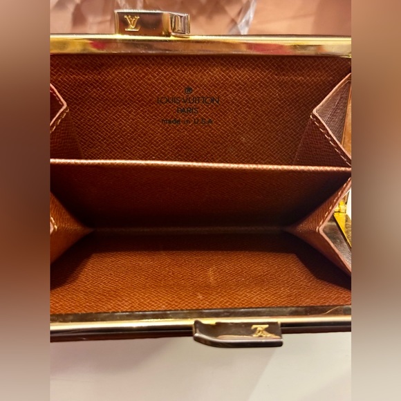 Rare Vintage Louis Vuitton Kisslock Card/ Coin Wallet - Picture 4 of 6